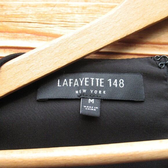 Lafayette 148 New York Marisa Bell-Sleeve Shift Dress - Picture 8 of 8